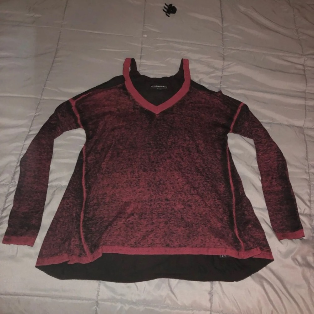 Rock & Republic Cold Shoulder Sweater